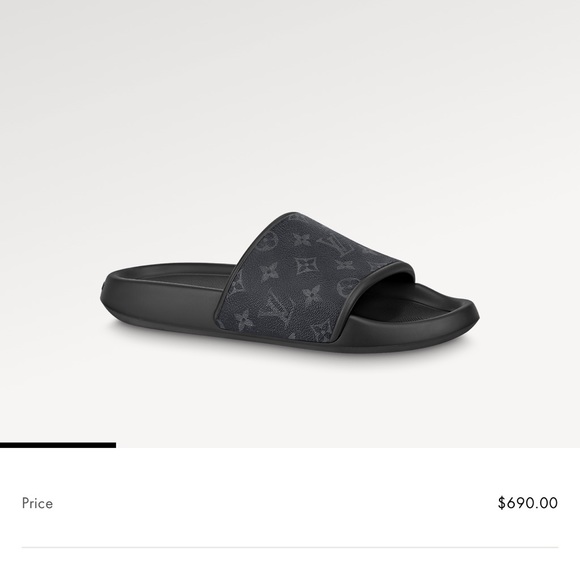 Women’s size 7.5 or Men’s size 5.5 LV slides. Retails today for $690. Like new - Picture 3 of 12